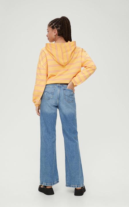 Produktbild s.Oliver Sweatshirt Kapuzenpulli mit Boxy Shape (S)