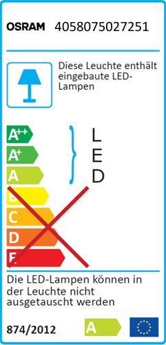 Energie-Label Osram Nightlux (10 lm, IP54)