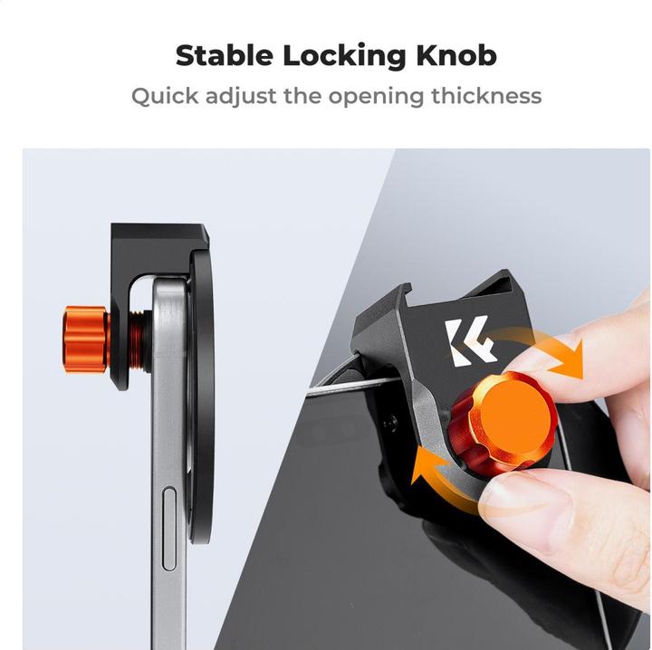 Produktbild K&F Concept 67mm Magnetic Phone Clip, Cleaning Cloth