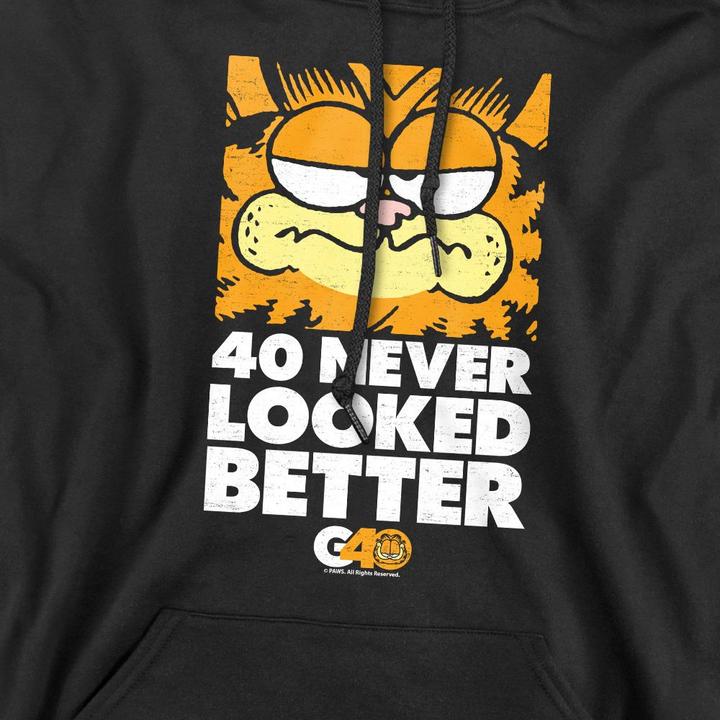 Produktbild Garfield 40 Looks Kapuzenpullover (M)