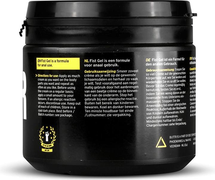 Image du produit Buttr Gel de fisting (500 ml)