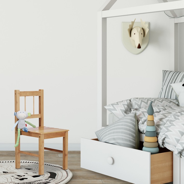 Produktbild Relaxdays Deko Stuhl Bambus (Kindersessel)