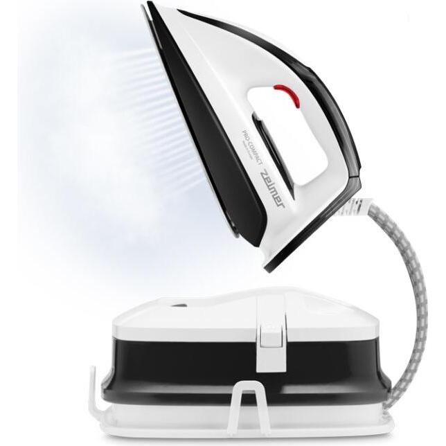Zelmer Pro-Compact ZIS8402 biały, Bügeleisen, Schwarz, Weiss