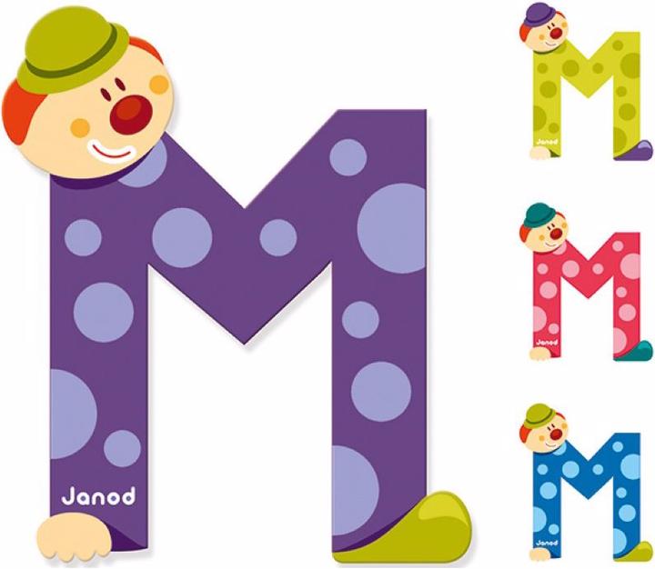 Image du produit Janod Lettre du clown M