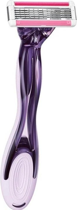 Produktbild Bic Click 5 Soleil Nachfüllbarer Damenrasierer 10 x 3-Klingen-Nachfüllungen Gleitstreifen Lila