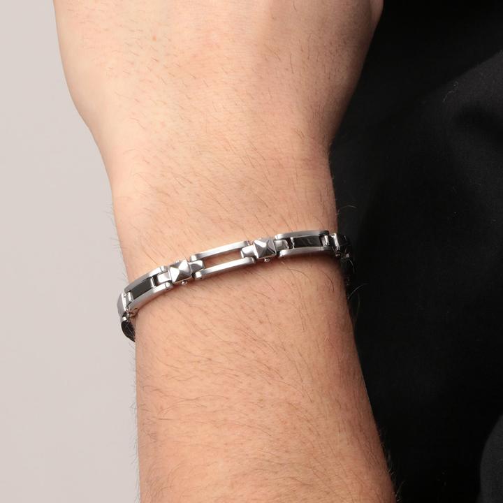 Produktbild Morellato Beige steel bracelet Cross SKR57 (M) (22 cm, Edelstahl)