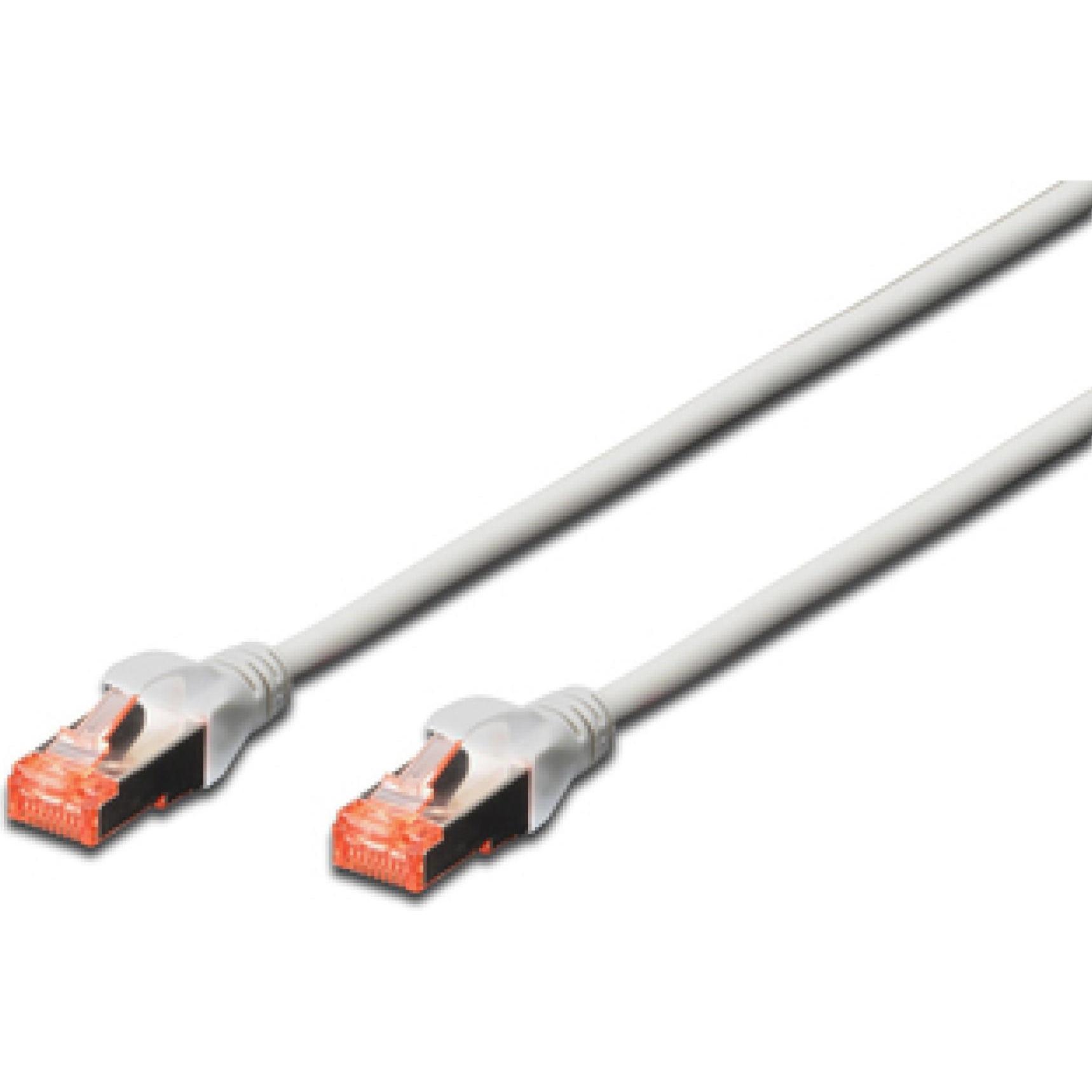 Thumbnail - Digitus CAT5e S-FTP Patchk.,20m,Grau (S/FTP, CAT6, 20 m), Netzwerkkabel