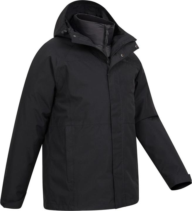 Immagine prodotto Mountain Warehouse Alaskan Giacca Impermeabile 3 In 1 Uomo (L)