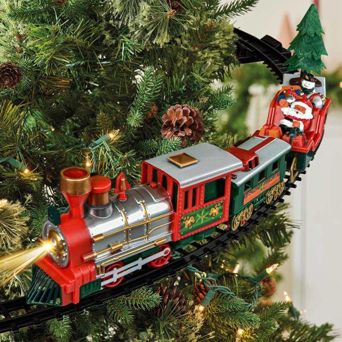 Mikamax Christmas Tree Train Set (31 -teilig)