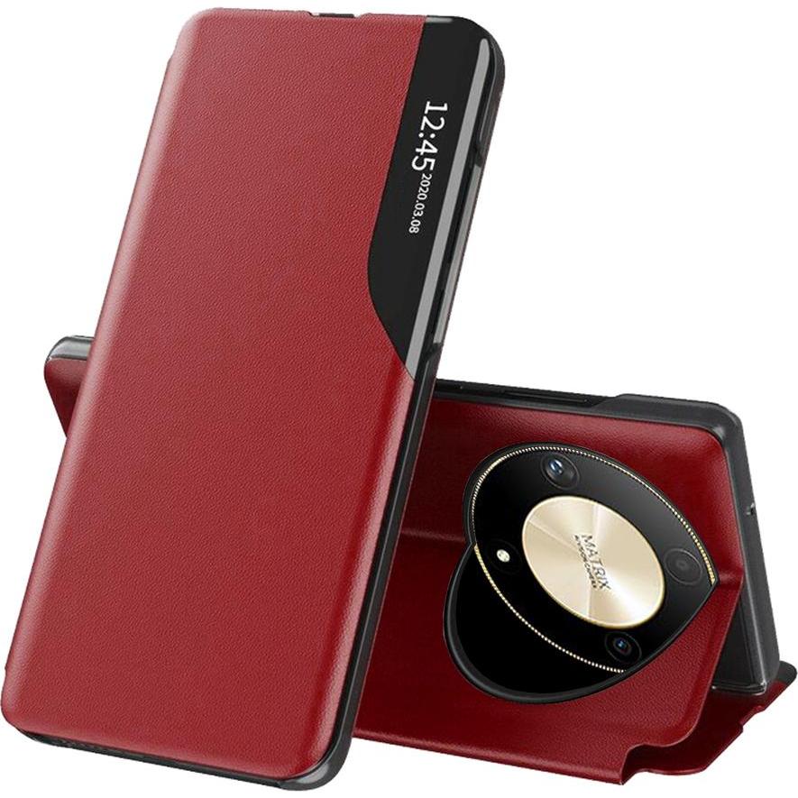 Techsuit - eFold Series - Honor Magic6 Lite - Red (Honor Magic6 Lite), Cover smartphone, Rosso