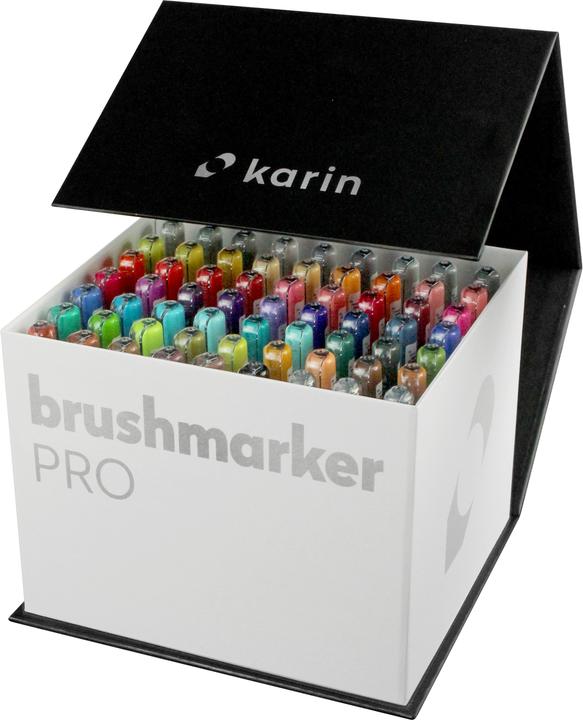 Actual product image Karin Brush Marker Pro Mega Box (60 x)