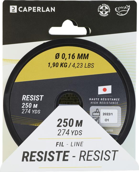 Produktbild Caperlan Draht Angelschnur flexibel einsetzbar Nylon (0.18 mm)