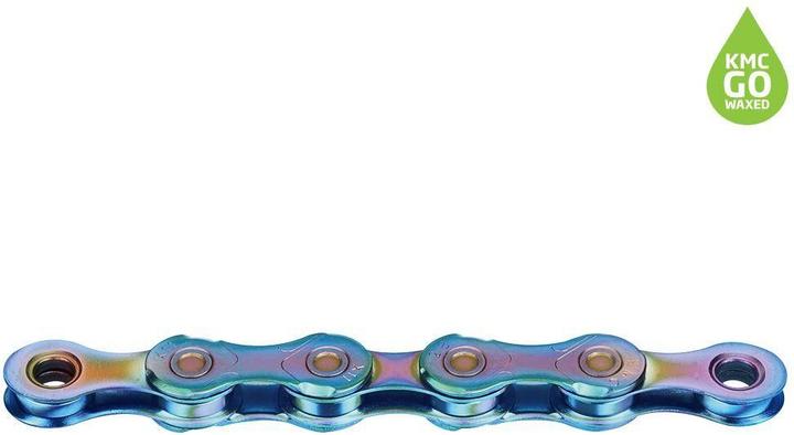 Actual product image KMC X11 Waxed - Aurora Blue (11-speed)