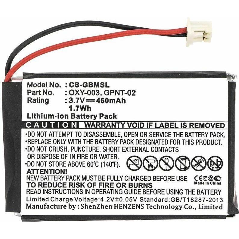 CoreParts Battery for Game Console (1 Stk., Gerätespezifisch, 490 mAh, Ladegerät inkl. Akku), Akku Ladegerät