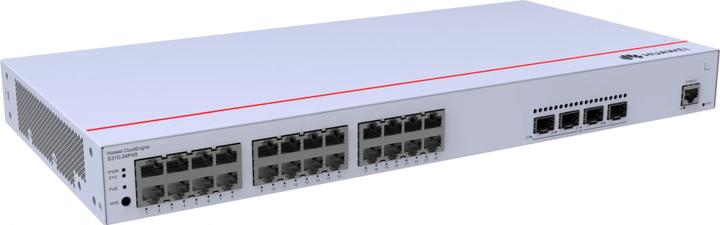 Image du produit Huawei S310-24PN4X 24x10/100/1000/2.5GBASE-T ports 400W PoE+ 4x10GE SFP+ ports intégrés AC power eKi (28 ports)