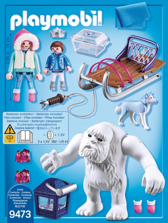Immagine prodotto Playmobil Rullo di neve con slitta (9473, Magia Playmobil)