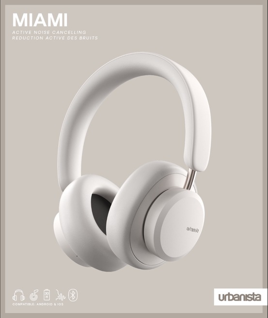 Actual product image Urbanista Miami (ANC, 50 h, Wireless)