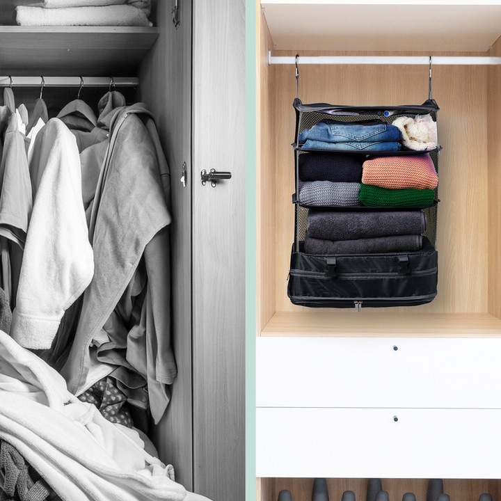 Actual product image Relaxdays Luggage organizer