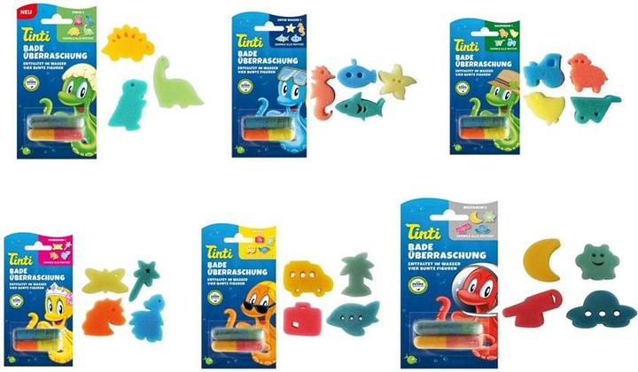 Produktbild Tinti Badeüberraschung 2 Schwämmchen