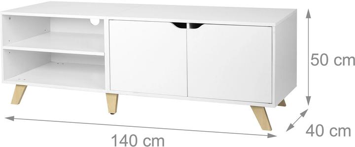 Immagine prodotto Relaxdays TV-Lowboard (140 x 40 x 50 cm)