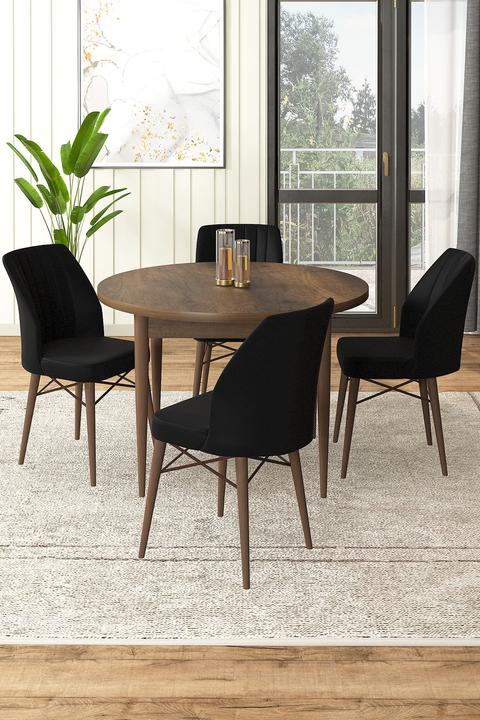Actual product image Hanah Home Rox Dining TableChairs Set