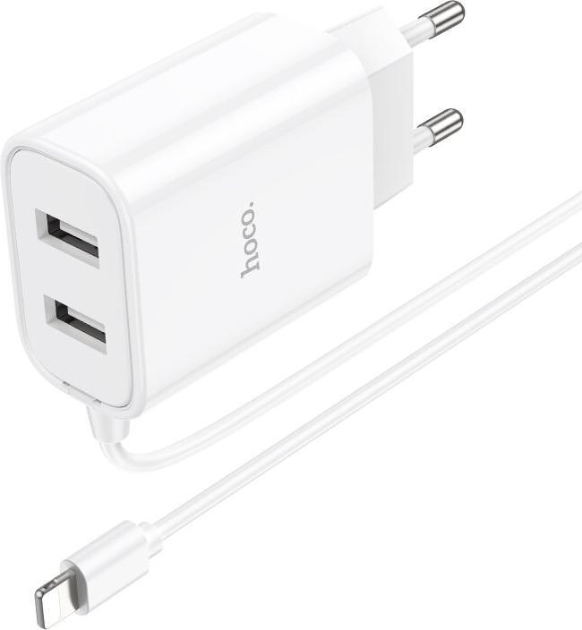 Immagine prodotto Hoco Caricabatterie con cavo Lightning (1 porzione)