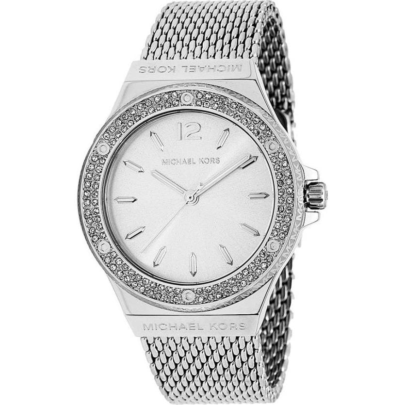 Michael Kors, Armbanduhr, Lennox, Silber, (Analoguhr, 37 mm)