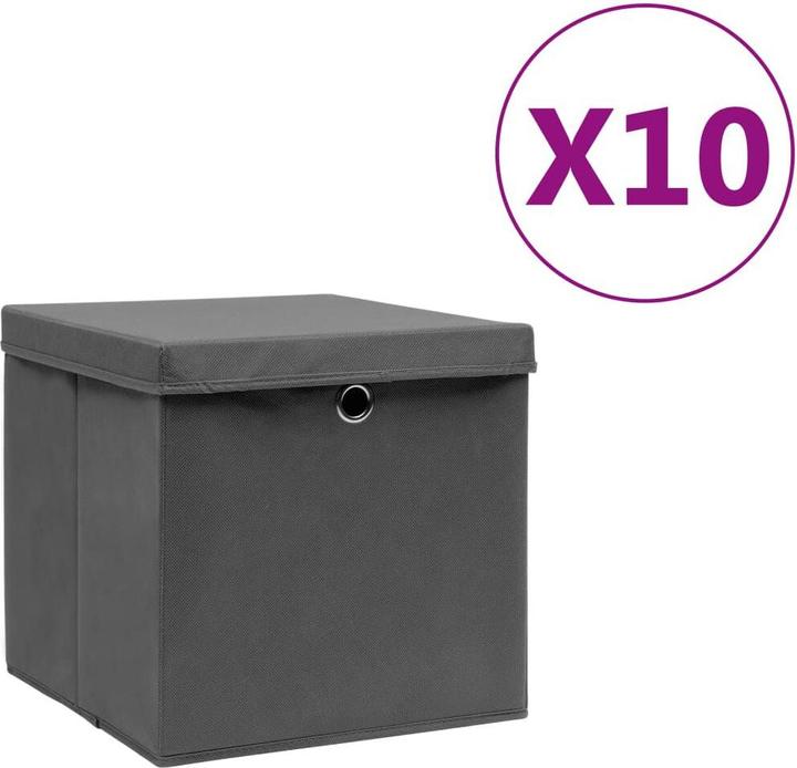 Actual product image vidaXL Aufbewahrungsbox (28 cm, 10x)
