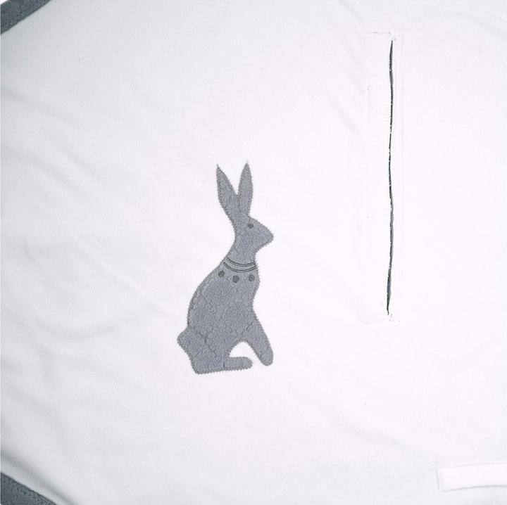 Actual product image Lodger Fleece Wrap Blanket Folklore Drizzle (12 x 4 x 4 cm)