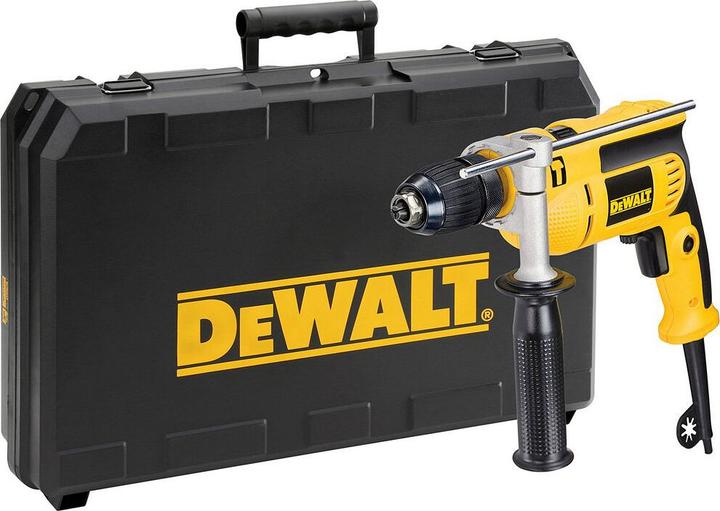 DeWalt 650W 13mm percussion drill keyless chuck (Fonctionnement sur secteur)