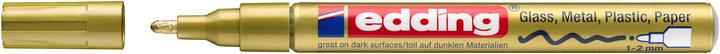 Edding 751 - Marcatore a vernice (Colori oro, 2 mm, 1 x)