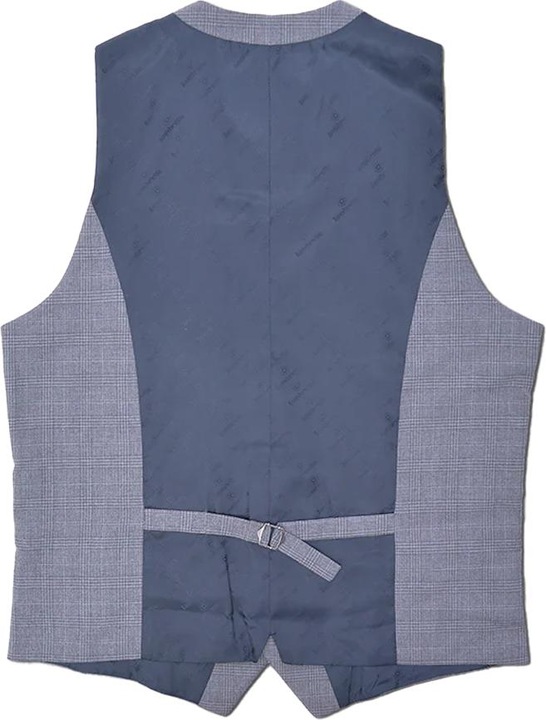 Actual product image Lambretta Mens Dawson Checked Waistcoat (104)