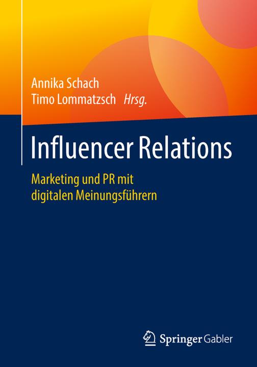 Produktbild Influencer Relations (Deutsch, 2018)