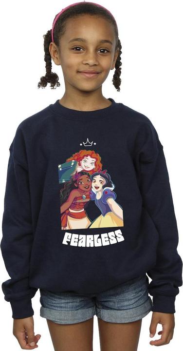 Produktbild Disney Princess Fearless Sweatshirt Mädchen (128)