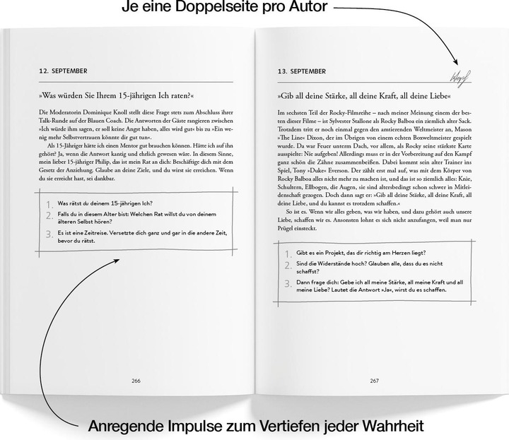 Actual product image Next Level Jeden Tag einen Schritt (German, Kiarash Hossainpour, Philip Hopf, 2024)