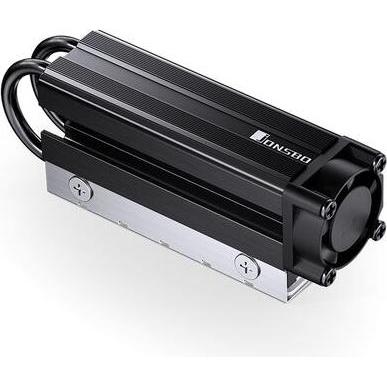 Jonsbo M.2-7 - Kühler für M.2-SSDs, schwarz, Speicher Wasserkühler