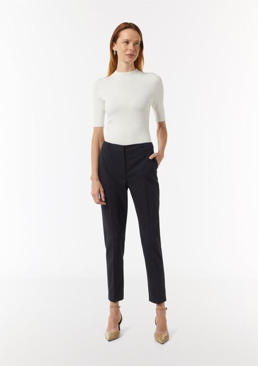 Produktbild Comma Hose Cigarette Pants mit dezentem Glitzergarn (36)