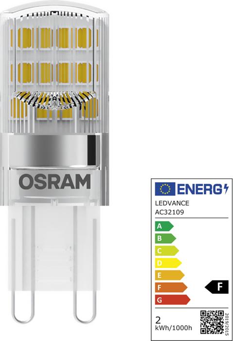 Actual product image Osram Pin (G9, 1.90 W, 200 lm, 1 x, F)