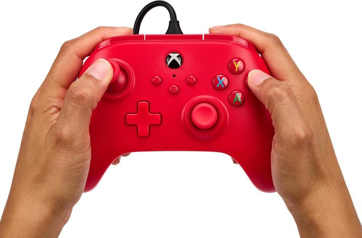 Produktbild PowerA XB Controller Enhanced wired rot (Xbox Series X, Windows)
