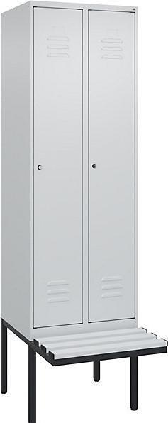 Actual product image C+P Locker Classic PLUS bench seat (60 cm, 212 cm)