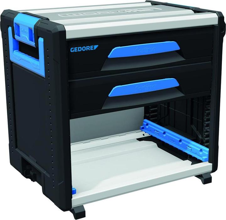 Actual product image Gedore WM 221 ToolBoxModule WorkMo B2 Drawers H6 Compartment for LBOXX (1 Piece)