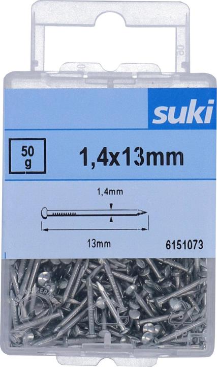 Produktbild Suki Rundkopfstifte (50 Stk., 13 mm)