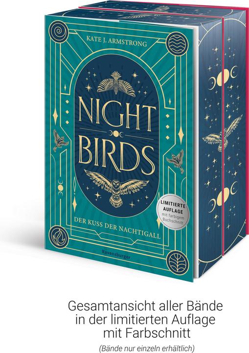 Ravensburger Nightbirds, Band 1: Der Kuss der Nachtigall (Deutsch, Alexander Kopainski, Franziska Jaekel, Kate J. Armstrong, 2024)