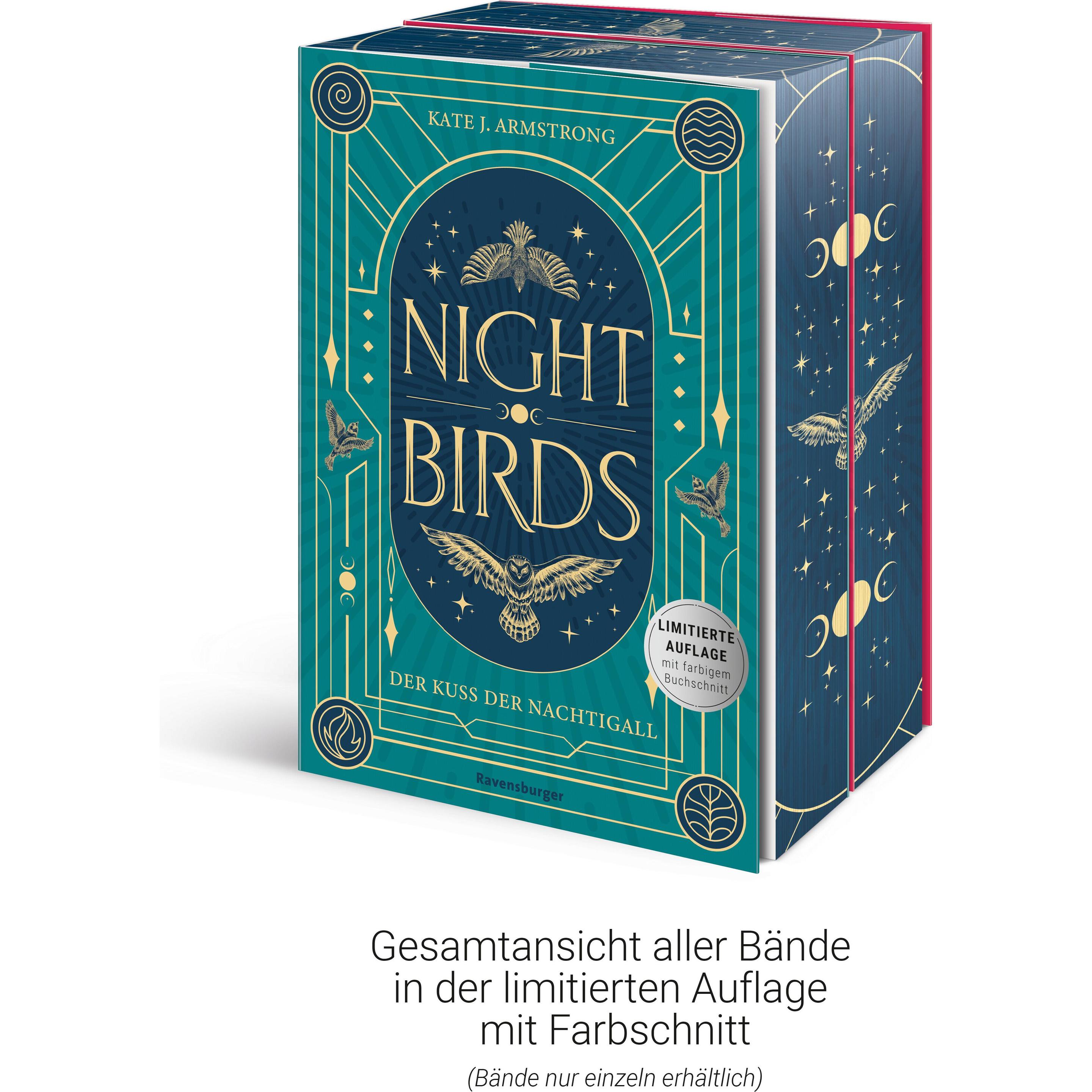 Nightbirds, Band 1: Der Kuss der Nachtigall, Kinderbücher von Kate J. Armstrong, Franziska Jaekel, Alexander Kopainski