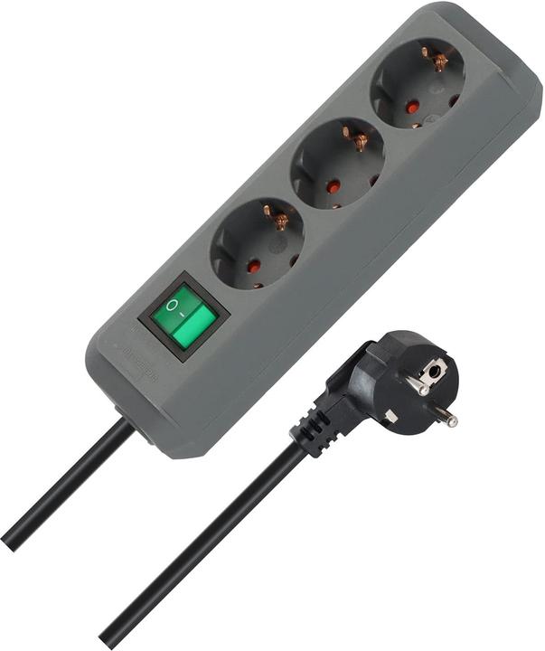 Actual product image Brennenstuhl Eco-Line (3 x, CEE 7/3, 1.50 m)