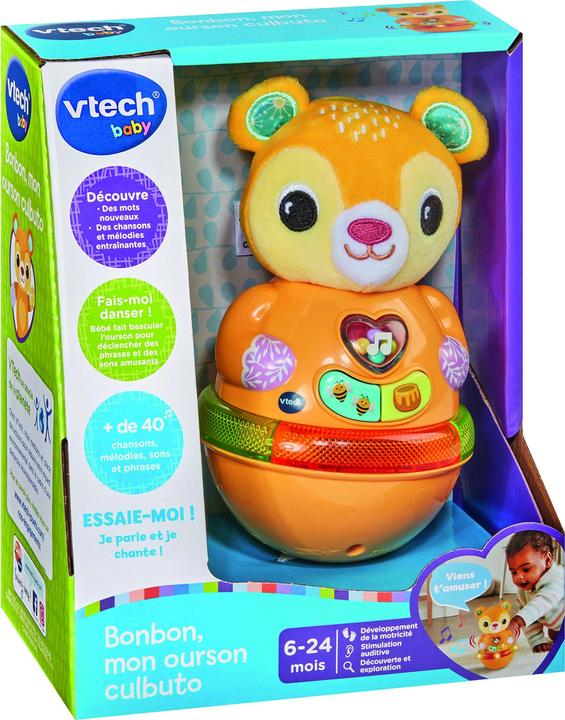 Immagine prodotto VTech Bonbon, mon ourson culbuto (Francese, 0.50 - 2 anni)
