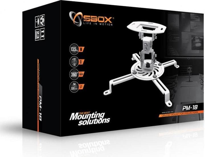 Actual product image Sbox Projector Ceiling Mount PM-18 (Ceiling)