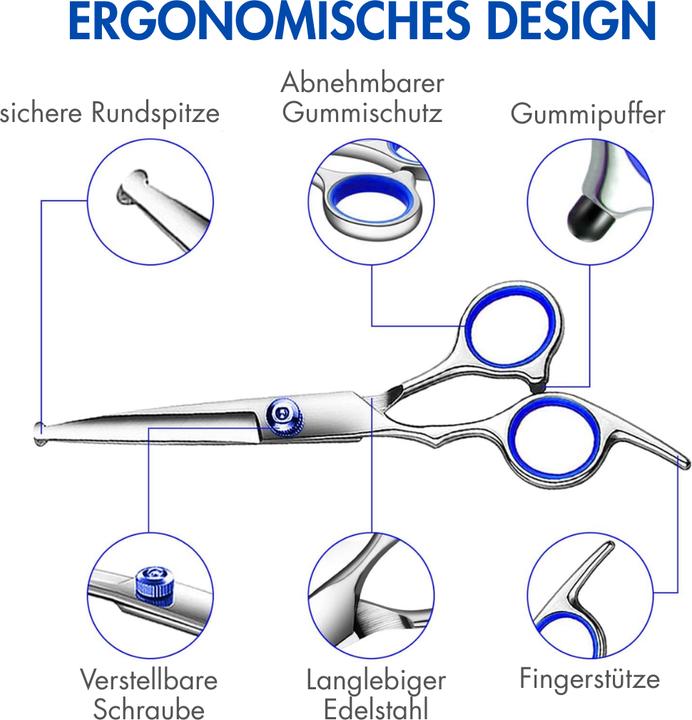 Image du produit Suba Ciseaux à fourrure professionnels (Chien)