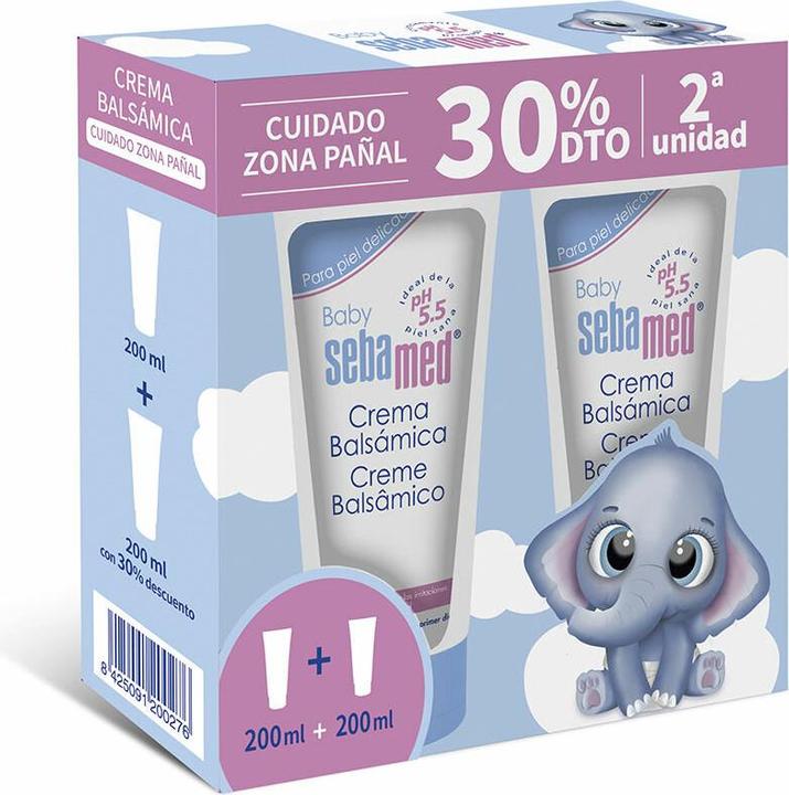 Sebamed BABY balsamic cream promo 2 x 200ml