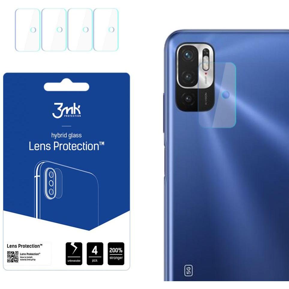 3Mk Trasparente Lens Protection For Xiaomi Redmi 10 (4 Pz., Xiaomi Redmi 10), Pellicola Protettiva Smartphone,